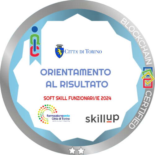 ORIENTAMENTO AL RISULTATO (Silver)  - SOFT SKILL FUNZIONARI 2024